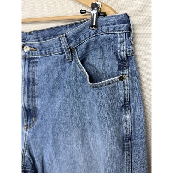 Cinch Jeans Men's Size 42 x 34 Denim 5 Pocket Western Work Jeans Distressed - Picture 3 of 16